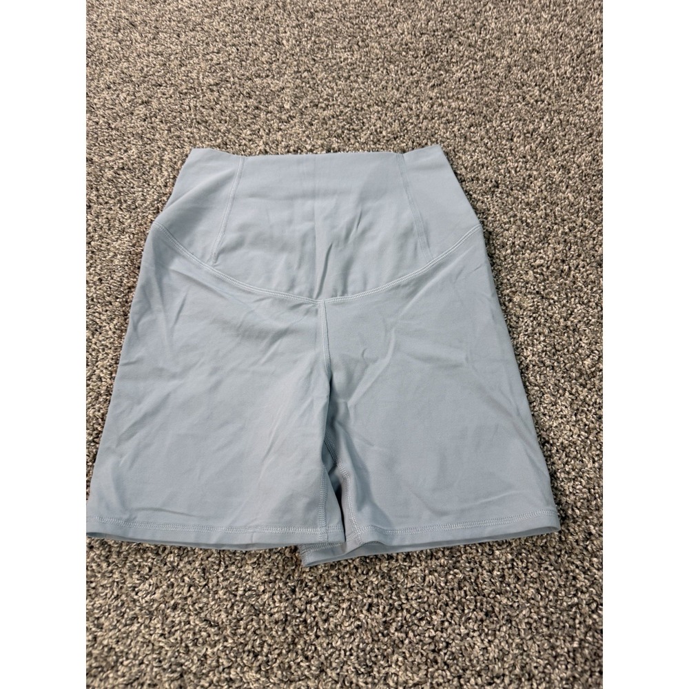 Free People Movement X Hatch Maternity Biker Shorts Women's Size Medium Blue